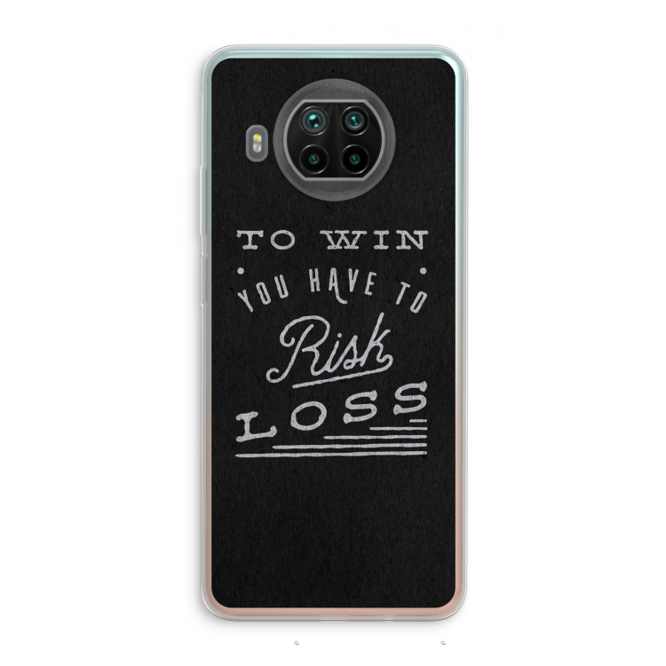 Risk loss: Xiaomi Mi 10T Lite 5G Transparant Hoesje