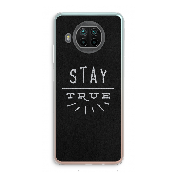 Stay true: Xiaomi Mi 10T Lite 5G Transparant Hoesje