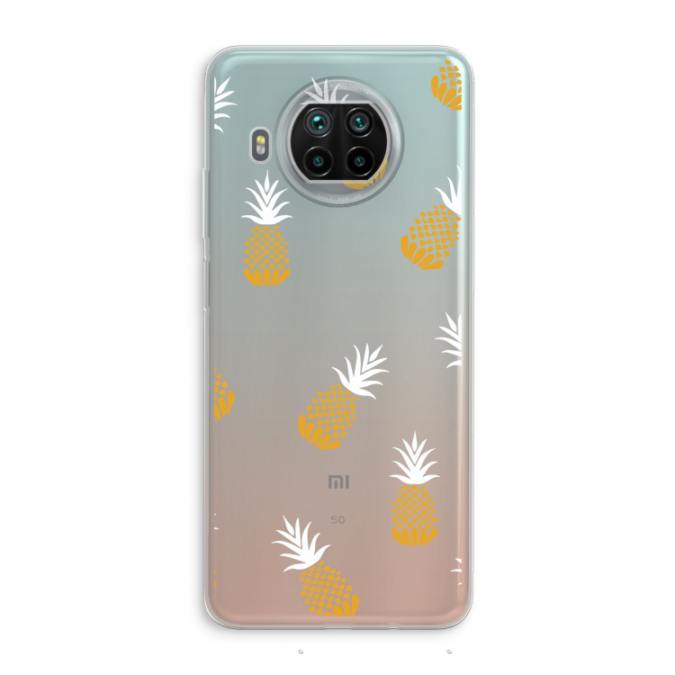 Ananasjes: Xiaomi Mi 10T Lite 5G Transparant Hoesje