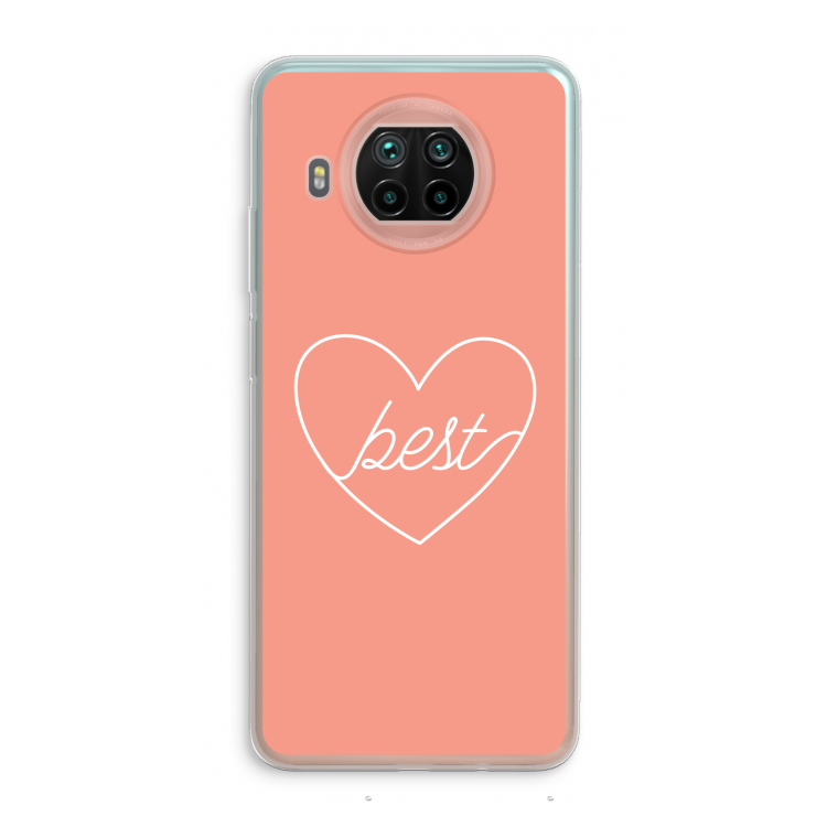Best heart: Xiaomi Mi 10T Lite 5G Transparant Hoesje