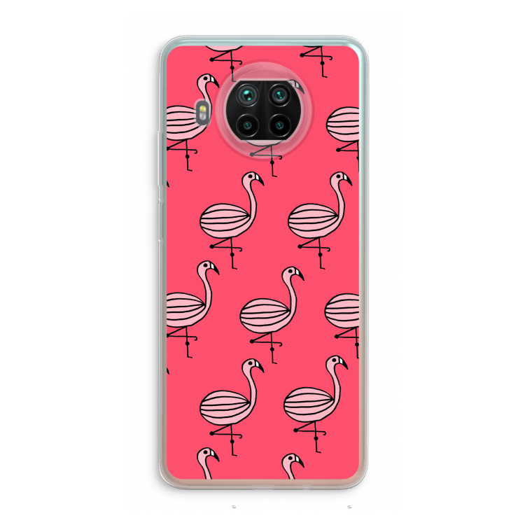 Flamingo: Xiaomi Mi 10T Lite 5G Transparant Hoesje