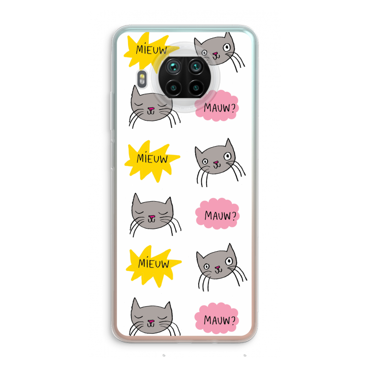 Meow: Xiaomi Mi 10T Lite 5G Transparant Hoesje
