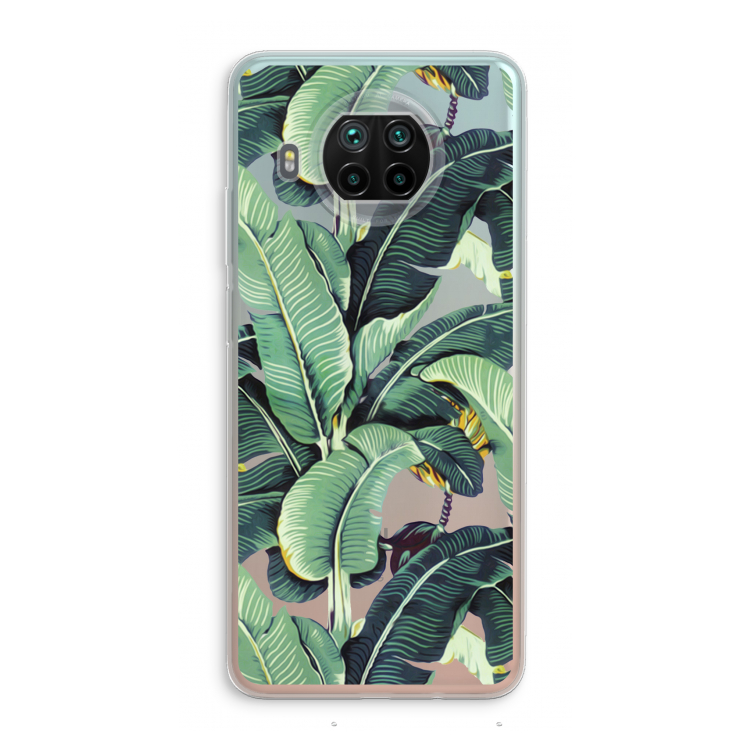 Bananenbladeren: Xiaomi Mi 10T Lite 5G Transparant Hoesje