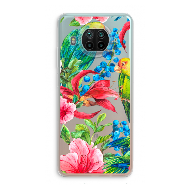 Papegaaien: Xiaomi Mi 10T Lite 5G Transparant Hoesje