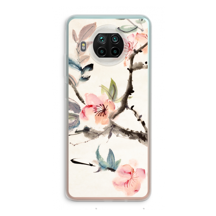Japanse bloemen: Xiaomi Mi 10T Lite 5G Transparant Hoesje