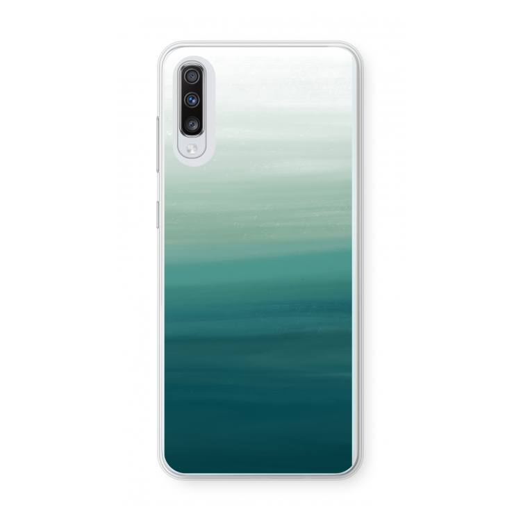 Ocean: Samsung Galaxy A70 Transparant Hoesje