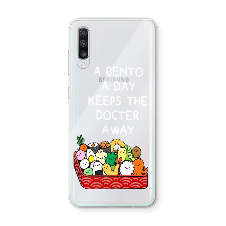 Bento a day: Samsung Galaxy A70 Transparant Hoesje