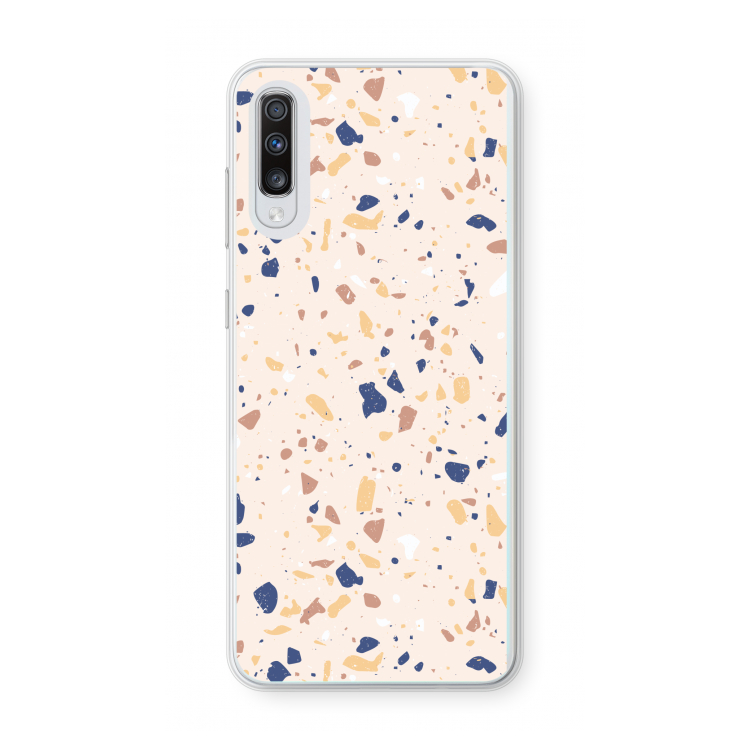 Terrazzo N°23: Samsung Galaxy A70 Transparant Hoesje