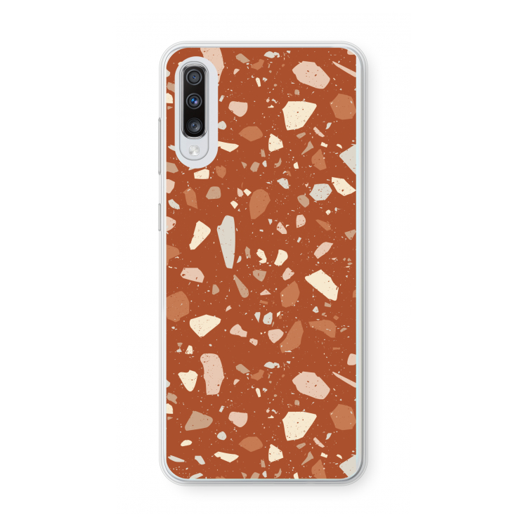 Terrazzo N°22: Samsung Galaxy A70 Transparant Hoesje