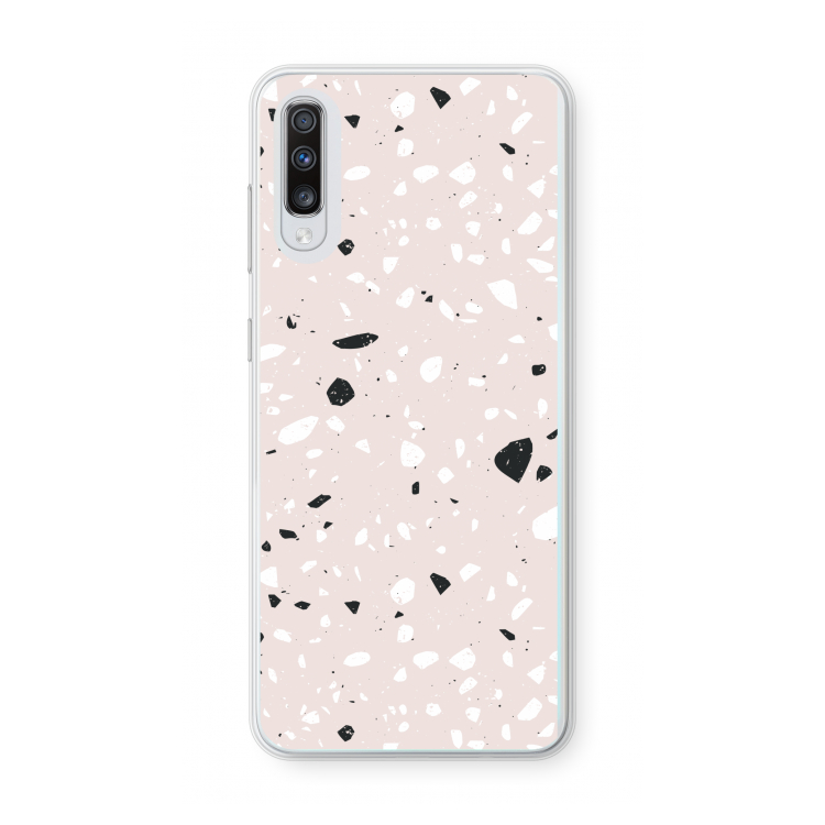 Terrazzo N°20: Samsung Galaxy A70 Transparant Hoesje