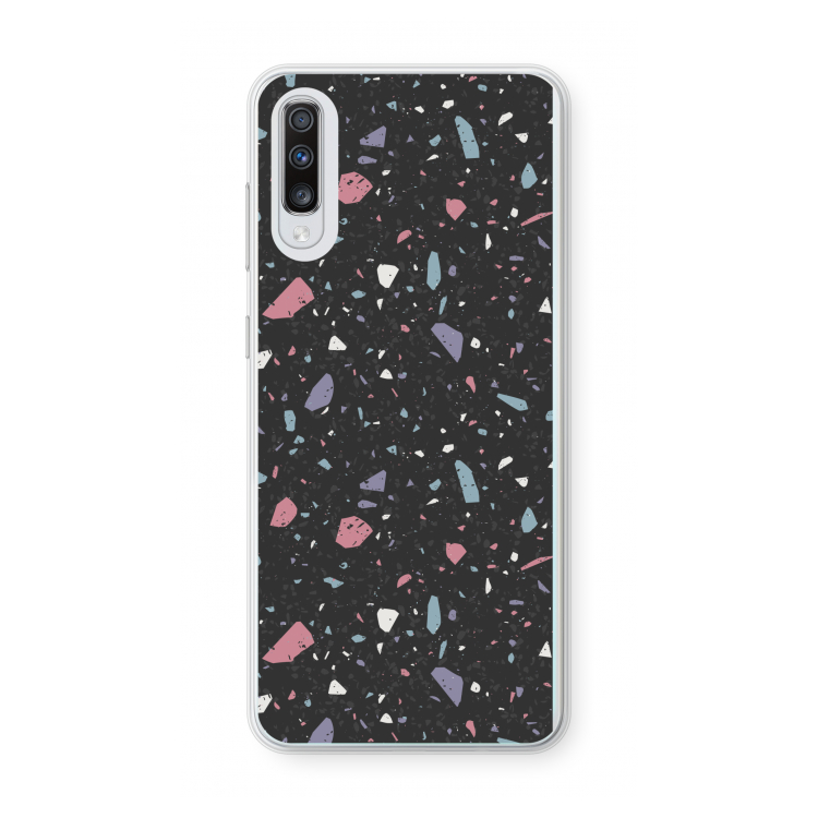 Terrazzo N°16: Samsung Galaxy A70 Transparant Hoesje
