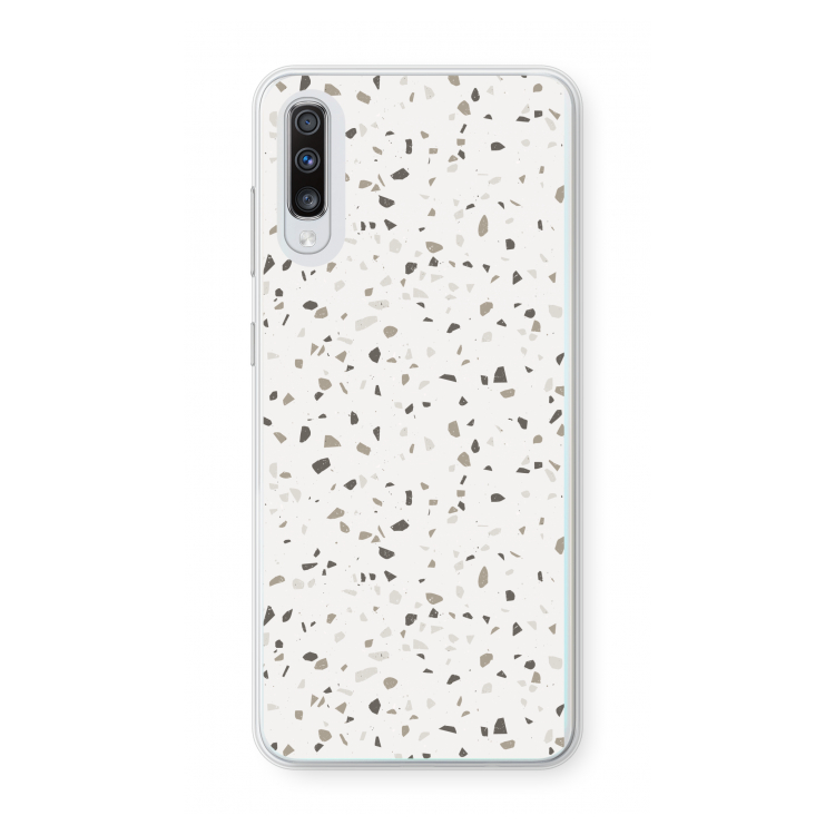 Terrazzo N°14: Samsung Galaxy A70 Transparant Hoesje