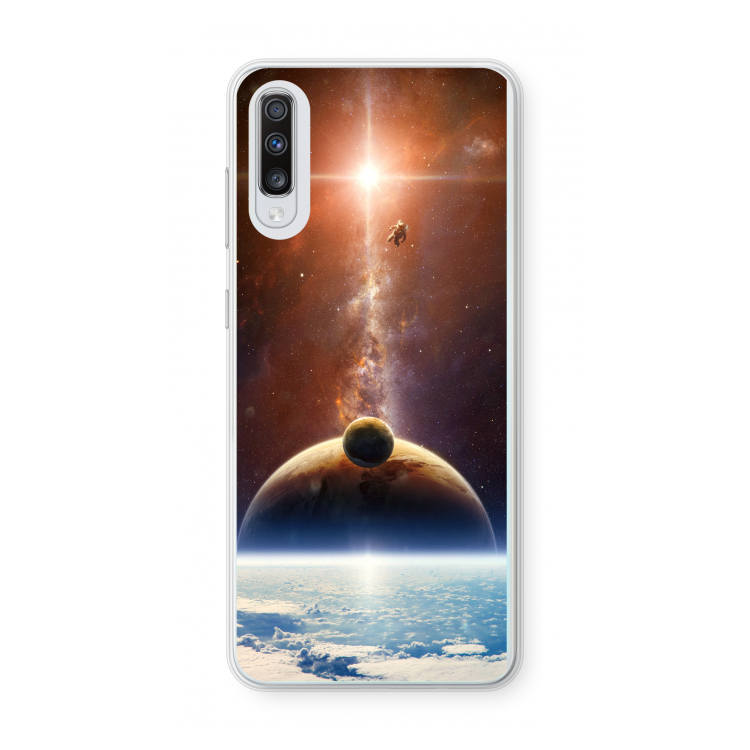 Omicron 2019: Samsung Galaxy A70 Transparant Hoesje