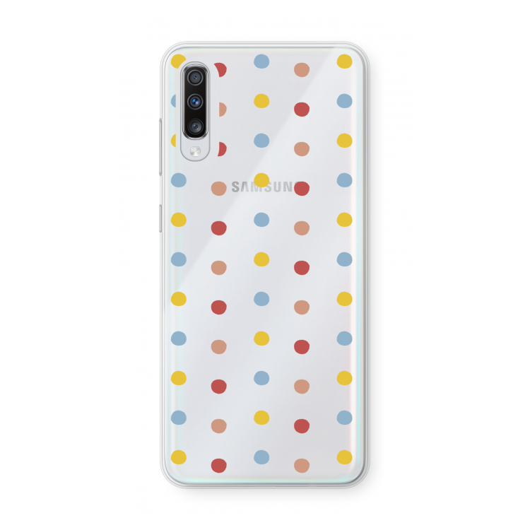 Bollen: Samsung Galaxy A70 Transparant Hoesje