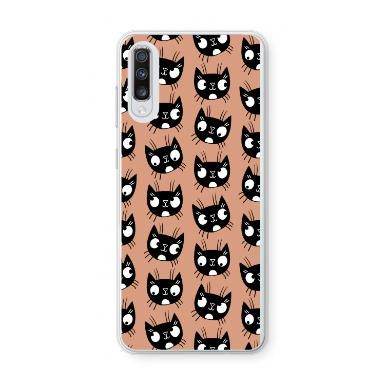 Kat: Samsung Galaxy A70 Transparant Hoesje