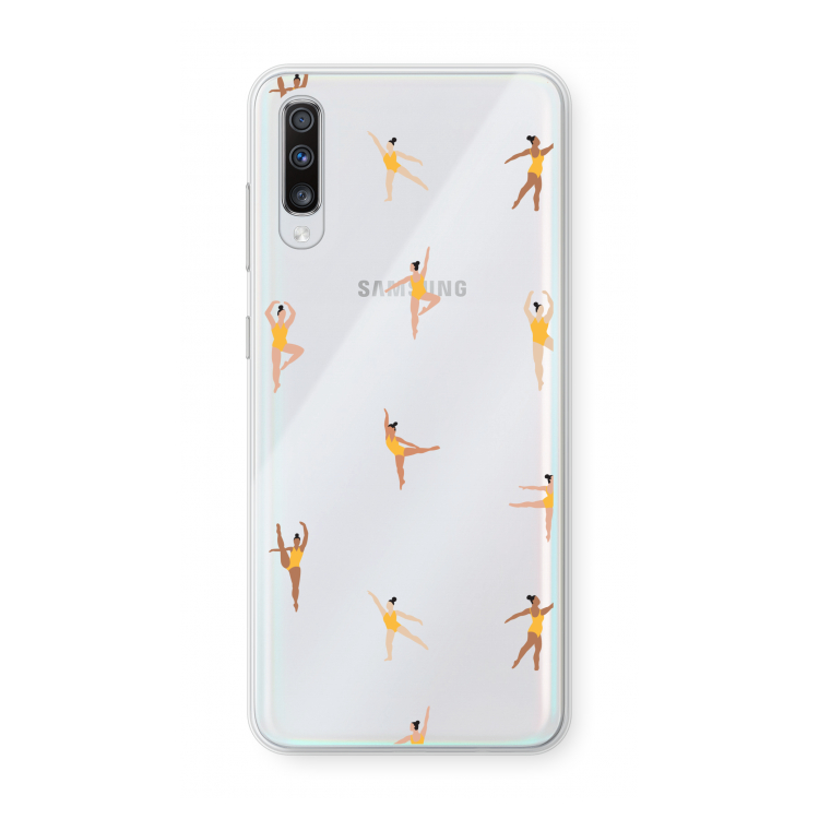 Dans #2: Samsung Galaxy A70 Transparant Hoesje
