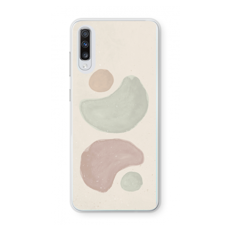 Geo #10: Samsung Galaxy A70 Transparant Hoesje