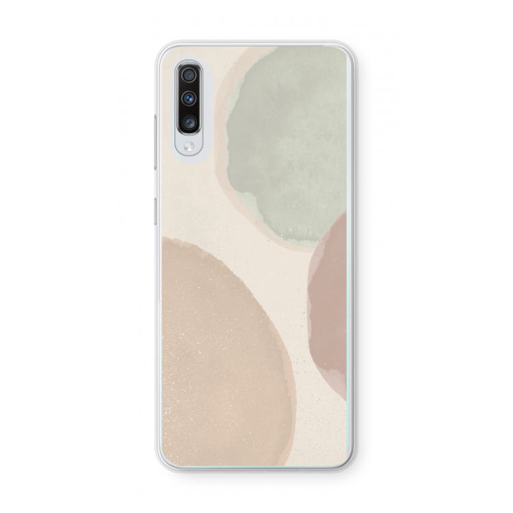 Geo #8: Samsung Galaxy A70 Transparant Hoesje