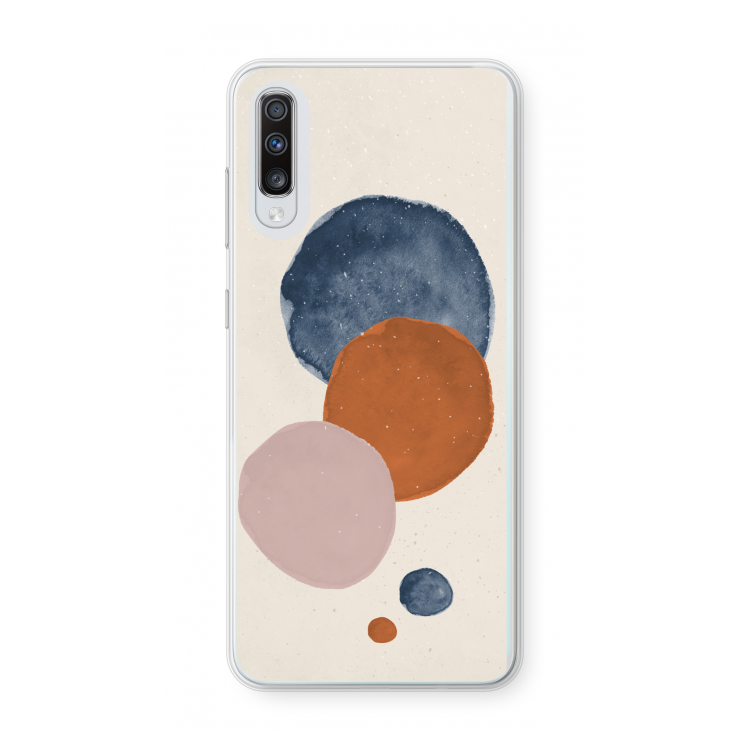 Geo #4: Samsung Galaxy A70 Transparant Hoesje