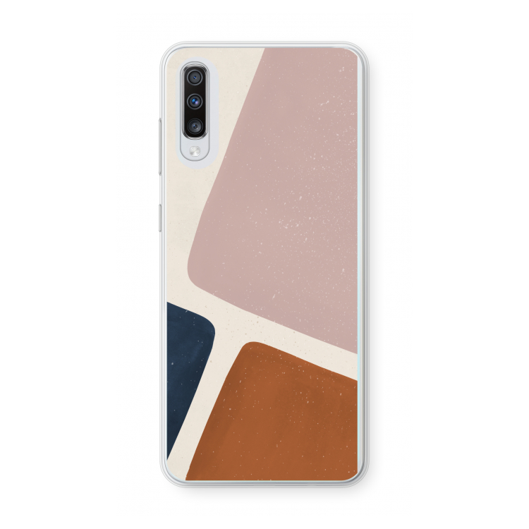 Geo #2: Samsung Galaxy A70 Transparant Hoesje