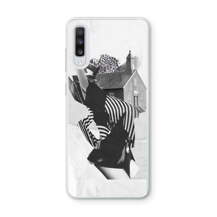 House: Samsung Galaxy A70 Transparant Hoesje