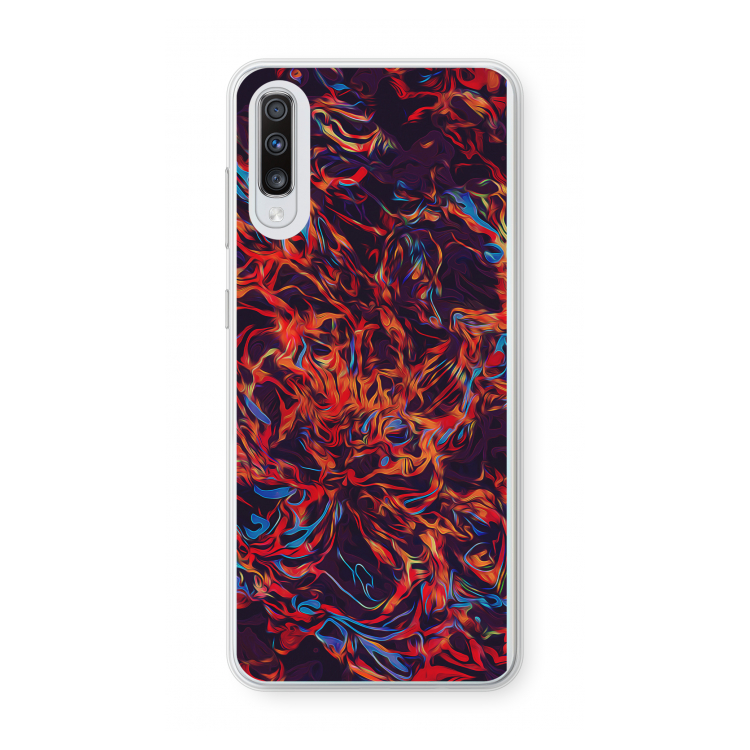 Lucifer: Samsung Galaxy A70 Transparant Hoesje