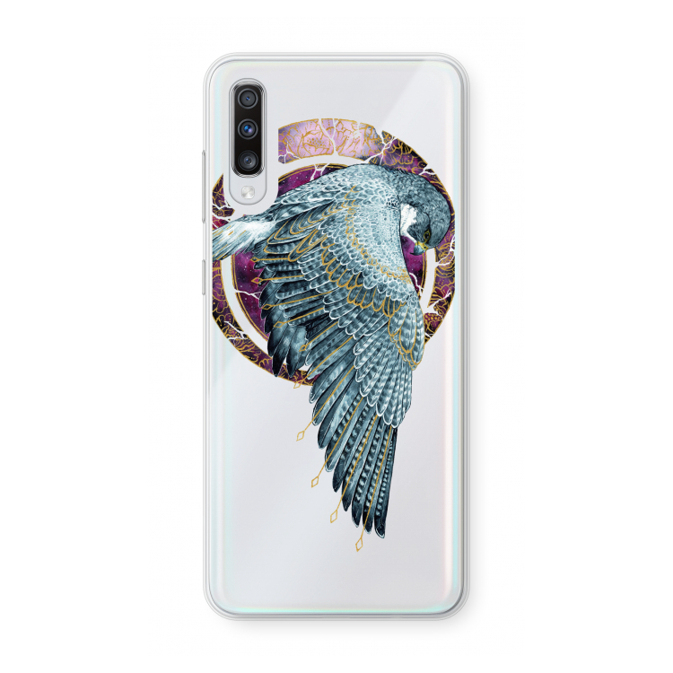 Golden Falcon: Samsung Galaxy A70 Transparant Hoesje