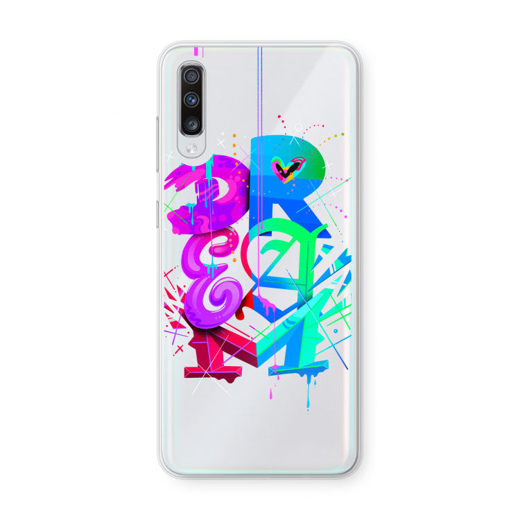 Dream: Samsung Galaxy A70 Transparant Hoesje