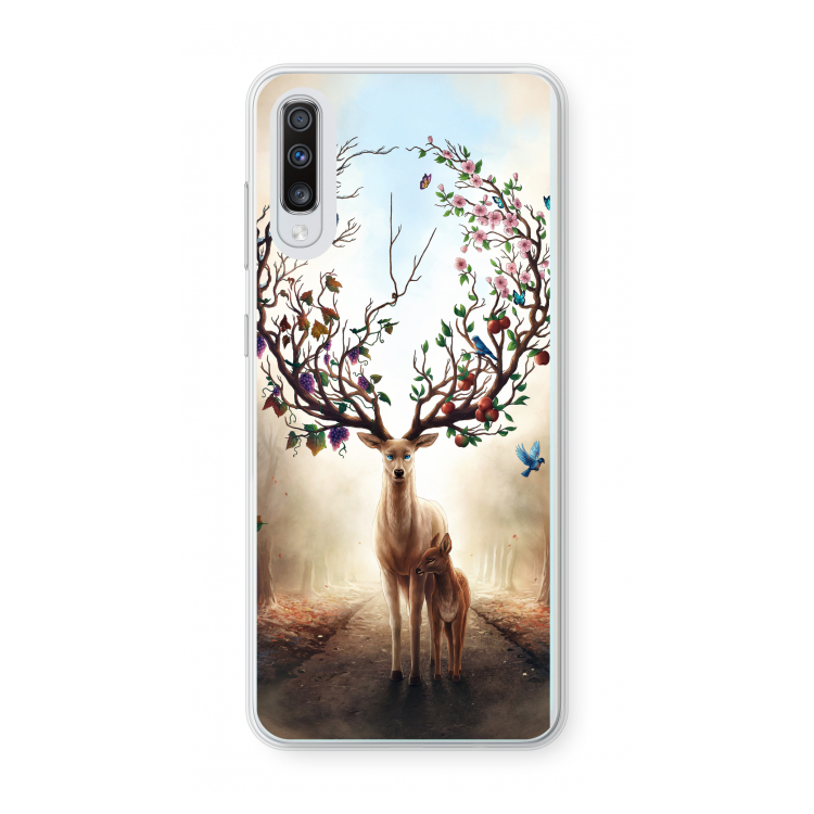 Seasons Change: Samsung Galaxy A70 Transparant Hoesje