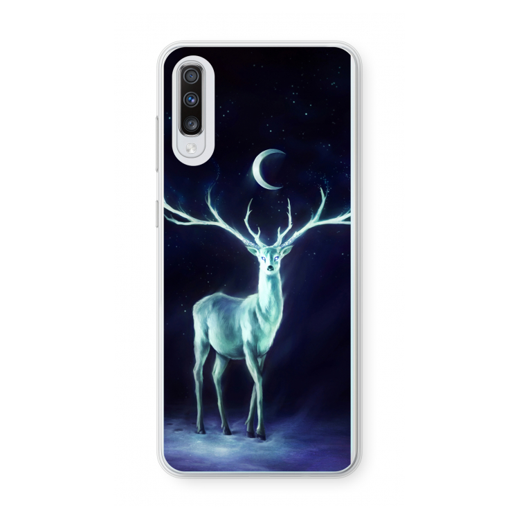 Nightbringer: Samsung Galaxy A70 Transparant Hoesje