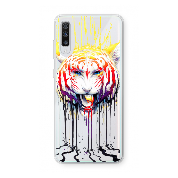 Fading: Samsung Galaxy A70 Transparant Hoesje