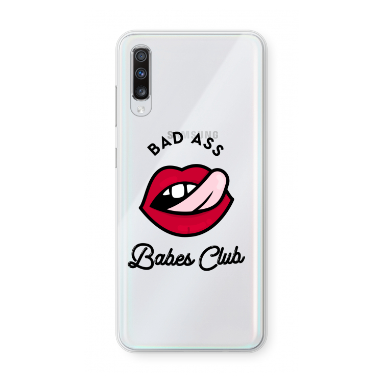 Badass Babes Club: Samsung Galaxy A70 Transparant Hoesje