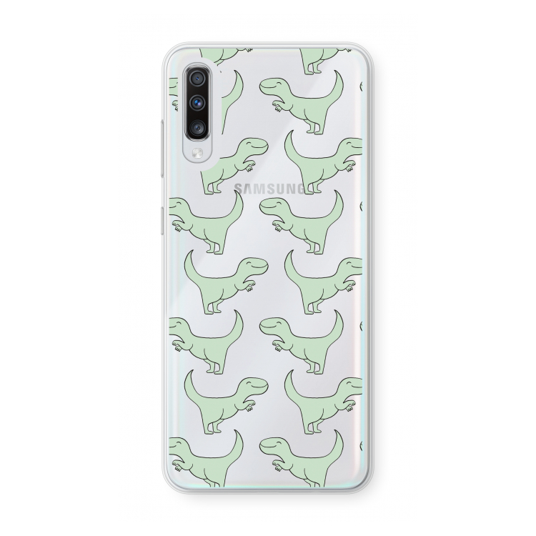 Dinos: Samsung Galaxy A70 Transparant Hoesje