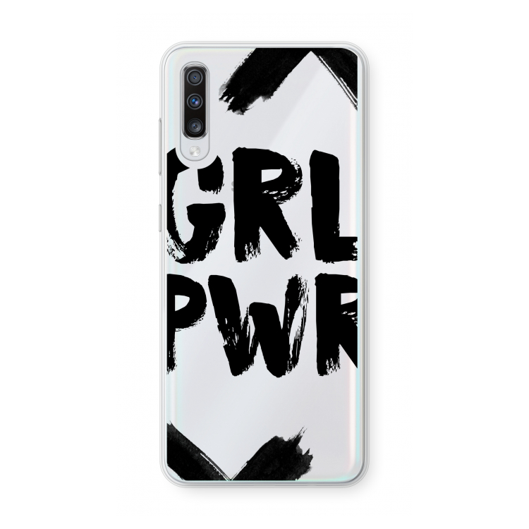 Girl Power #2: Samsung Galaxy A70 Transparant Hoesje