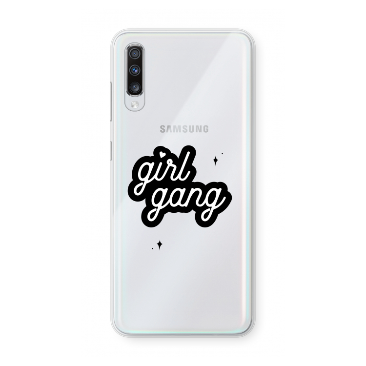 Girl Gang: Samsung Galaxy A70 Transparant Hoesje