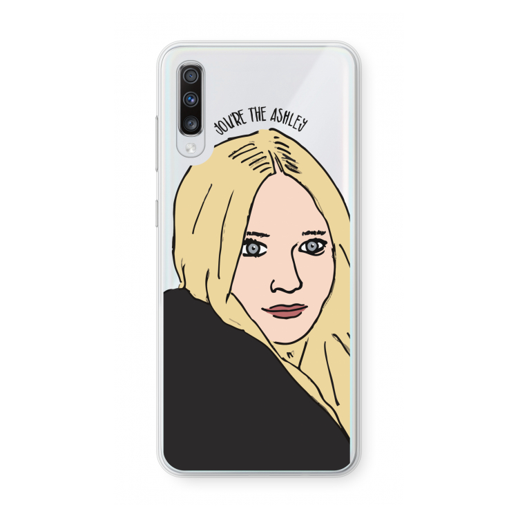 Ashley: Samsung Galaxy A70 Transparant Hoesje