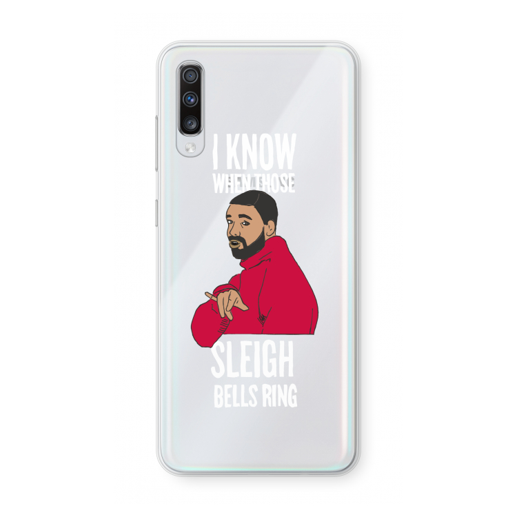 Sleigh Bells Ring: Samsung Galaxy A70 Transparant Hoesje