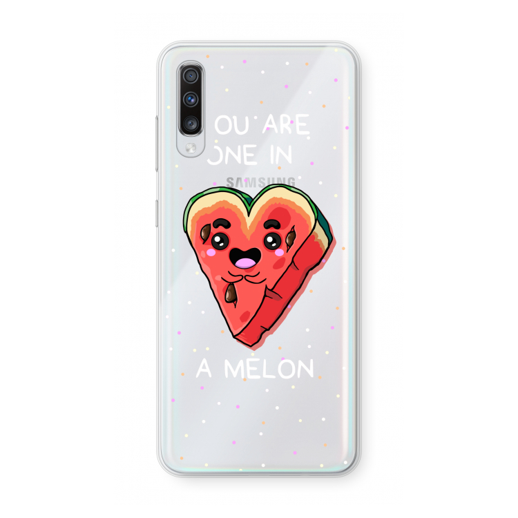 One In A Melon: Samsung Galaxy A70 Transparant Hoesje