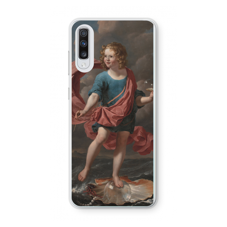Soap Bubbles: Samsung Galaxy A70 Transparant Hoesje