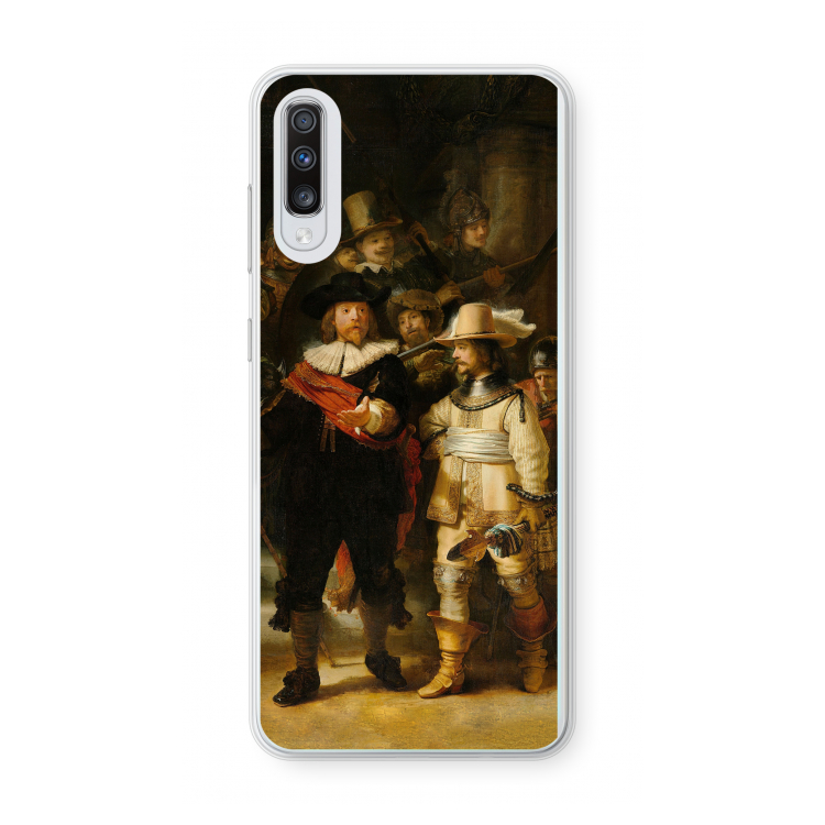 De Nachtwacht: Samsung Galaxy A70 Transparant Hoesje