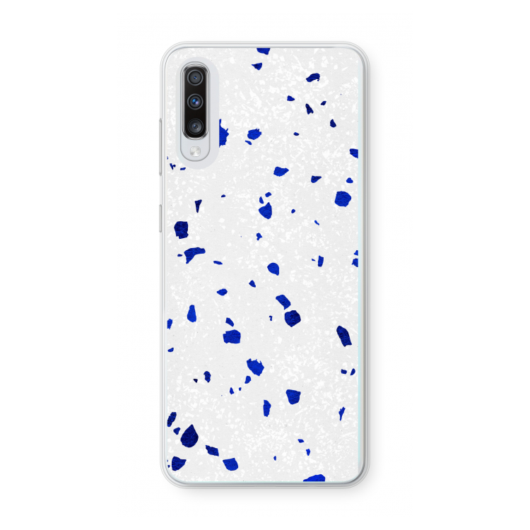 Terrazzo N°5: Samsung Galaxy A70 Transparant Hoesje