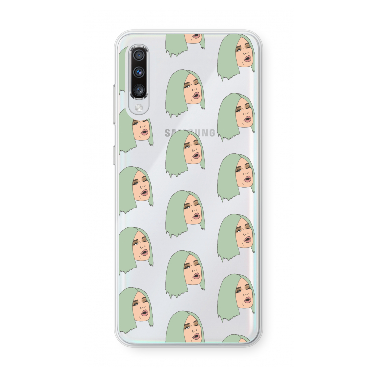 King Kylie: Samsung Galaxy A70 Transparant Hoesje