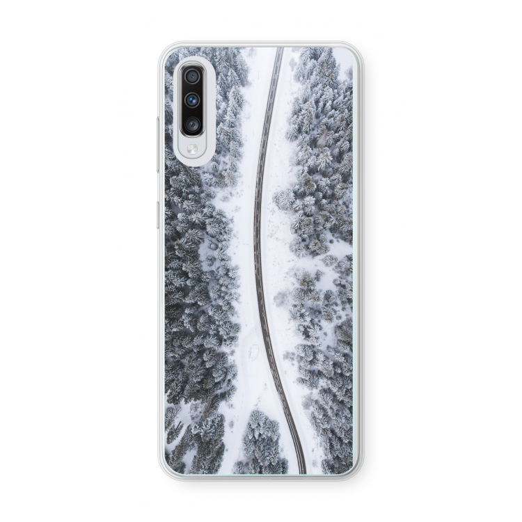 Snøfall: Samsung Galaxy A70 Transparant Hoesje