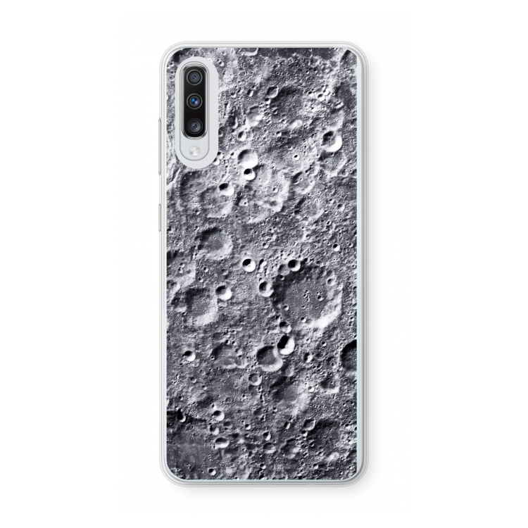 Maanlandschap: Samsung Galaxy A70 Transparant Hoesje