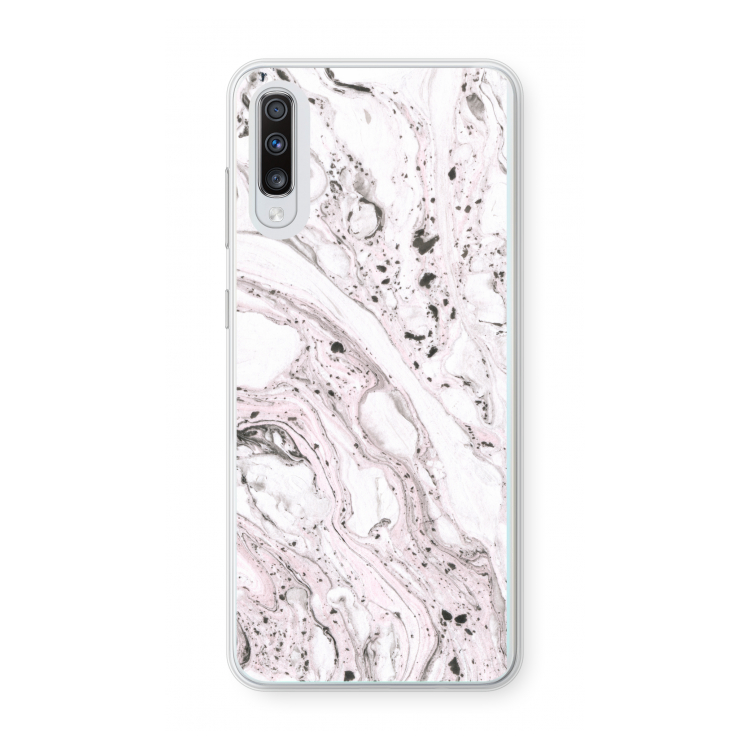 Mengelmoes: Samsung Galaxy A70 Transparant Hoesje