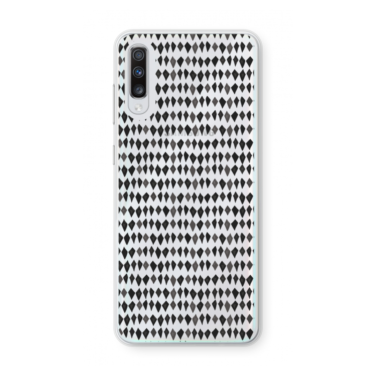 Crazy shapes: Samsung Galaxy A70 Transparant Hoesje