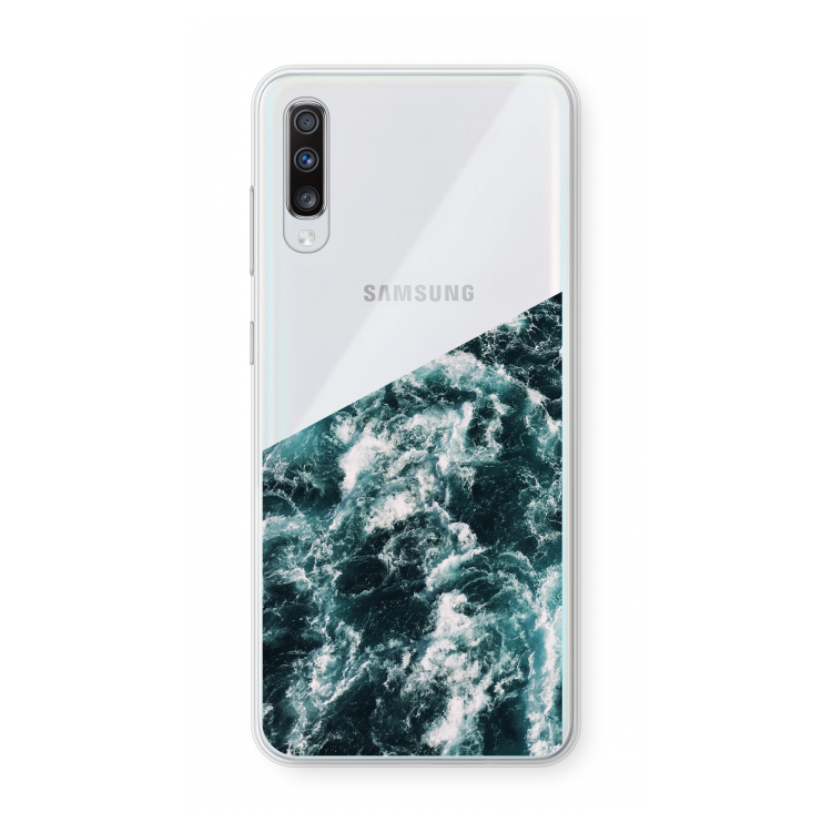 Zee golf: Samsung Galaxy A70 Transparant Hoesje