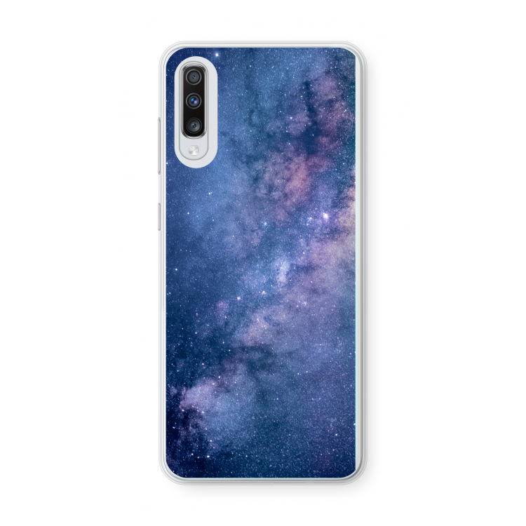 Nebula: Samsung Galaxy A70 Transparant Hoesje