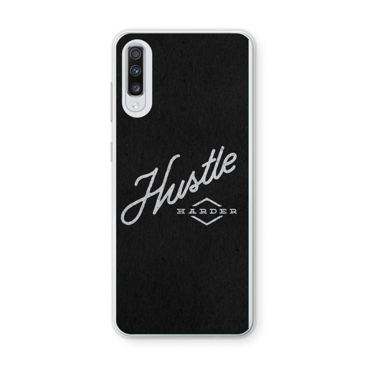 Hustle: Samsung Galaxy A70 Transparant Hoesje