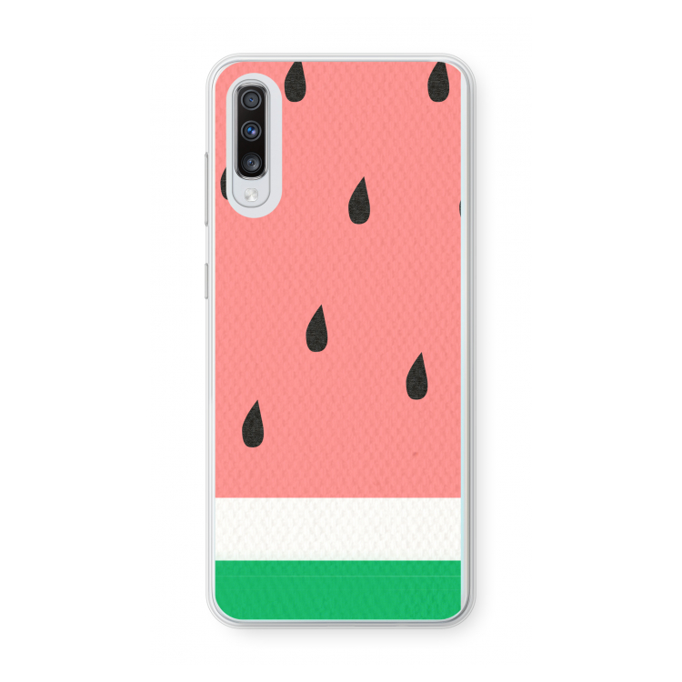 Watermeloen: Samsung Galaxy A70 Transparant Hoesje